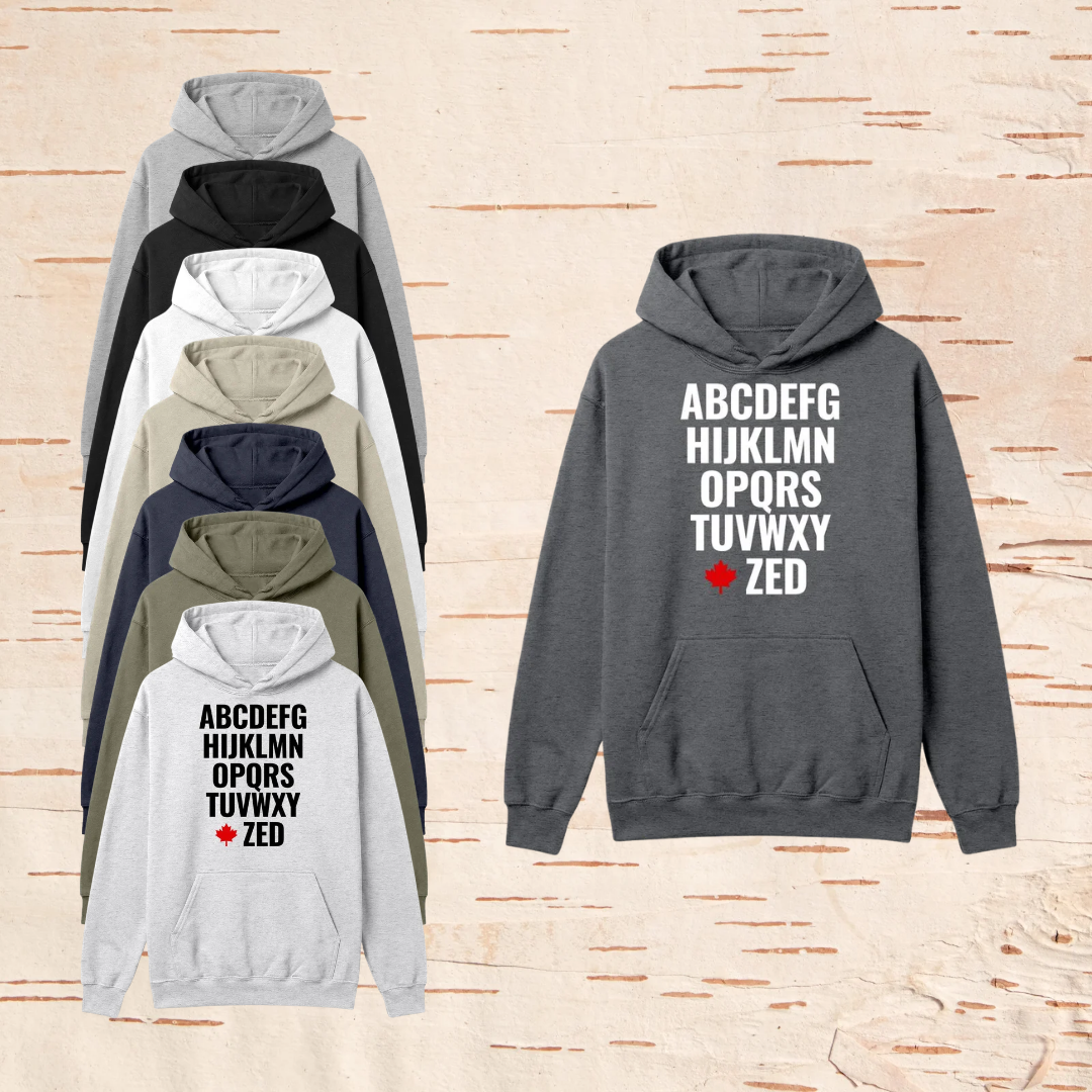 ABCD... ZED NOT ZEE - Hoodies